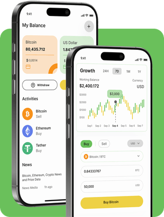 Qenex Robo trading platform with live market data